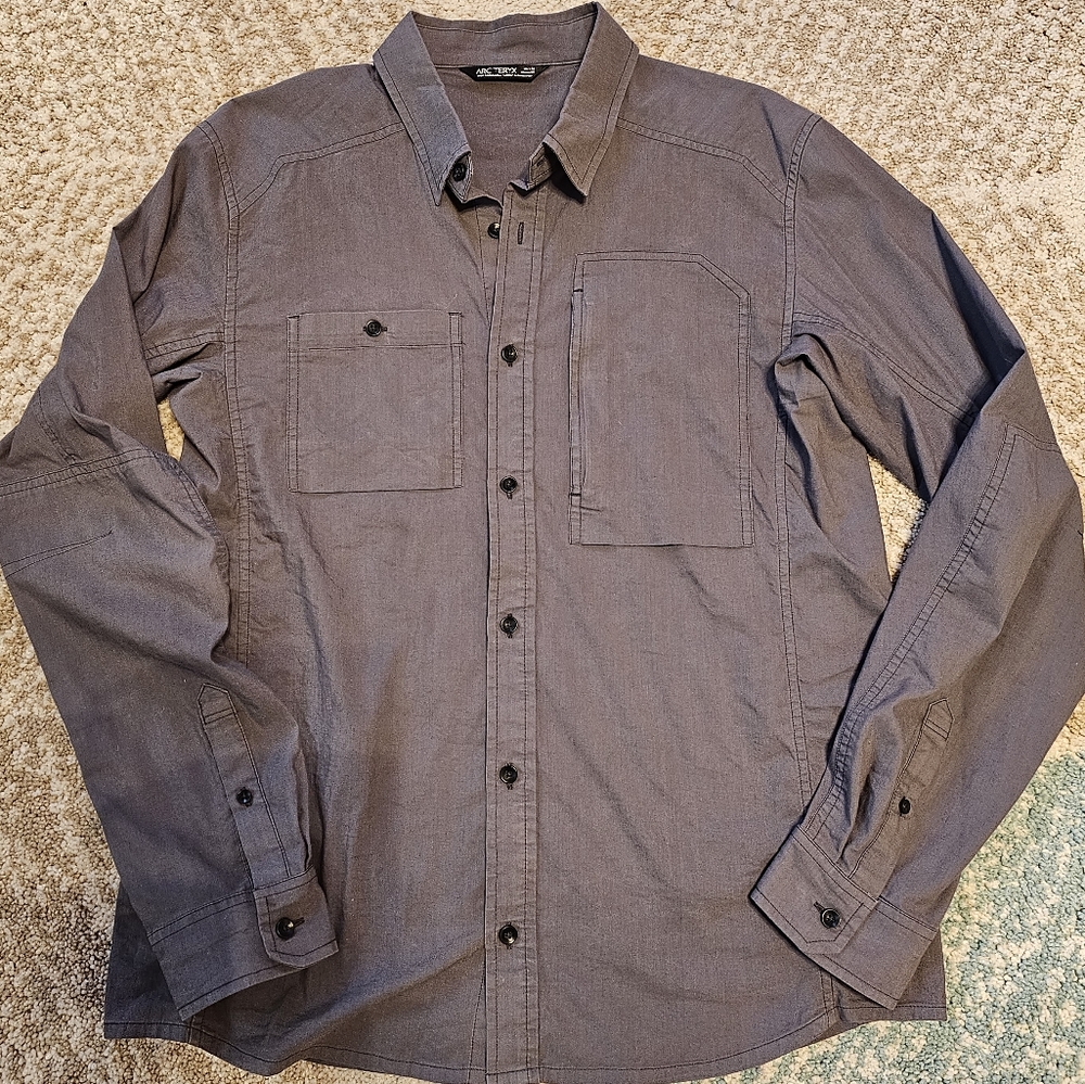 Archery long-sleeved collard shirt